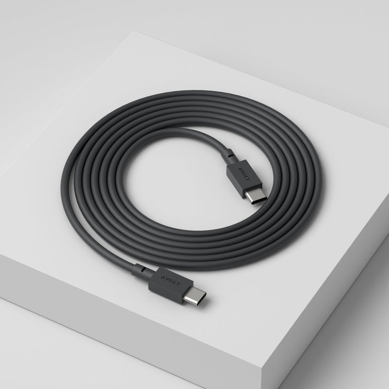 Stockholm Square 1 Power Strip: STHM Black - Wms&Co.