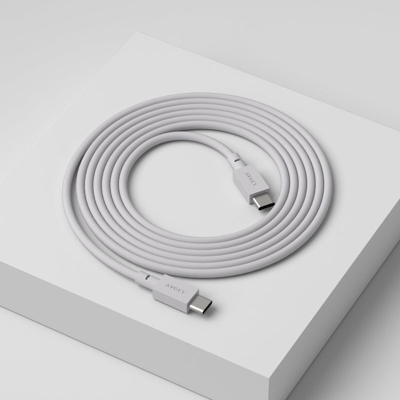 Stockholm Square 1 Power Strip: Gotland Grey - Wms&Co.