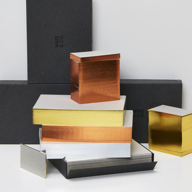 Kraft Chip Business Cards - Wms&Co.