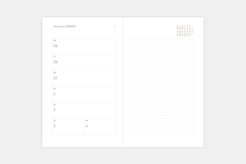 Niczeni 2026 Planner: Poppy - Wms&Co.