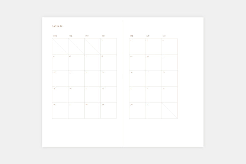 Niczeni 2026 Planner: Poppy - Wms&Co.