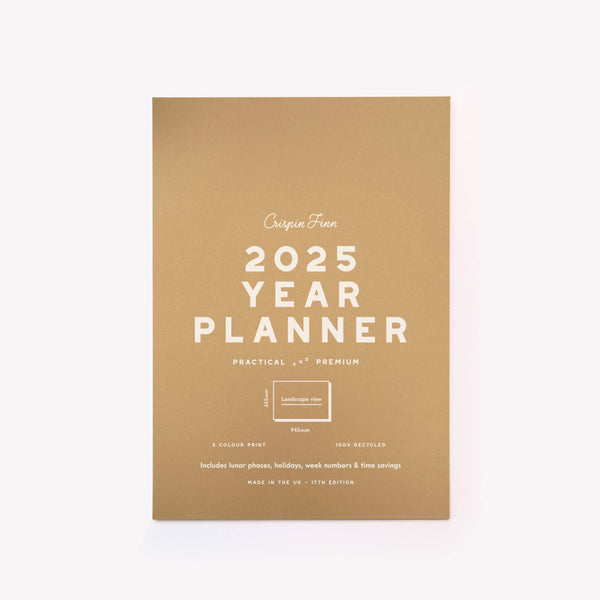 2025 Year Planner - Landscape View - Wms&Co.