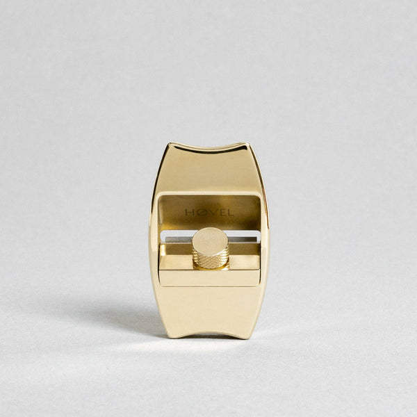 Høvel Solid Brass Pencil Sharpener - Wms&Co.