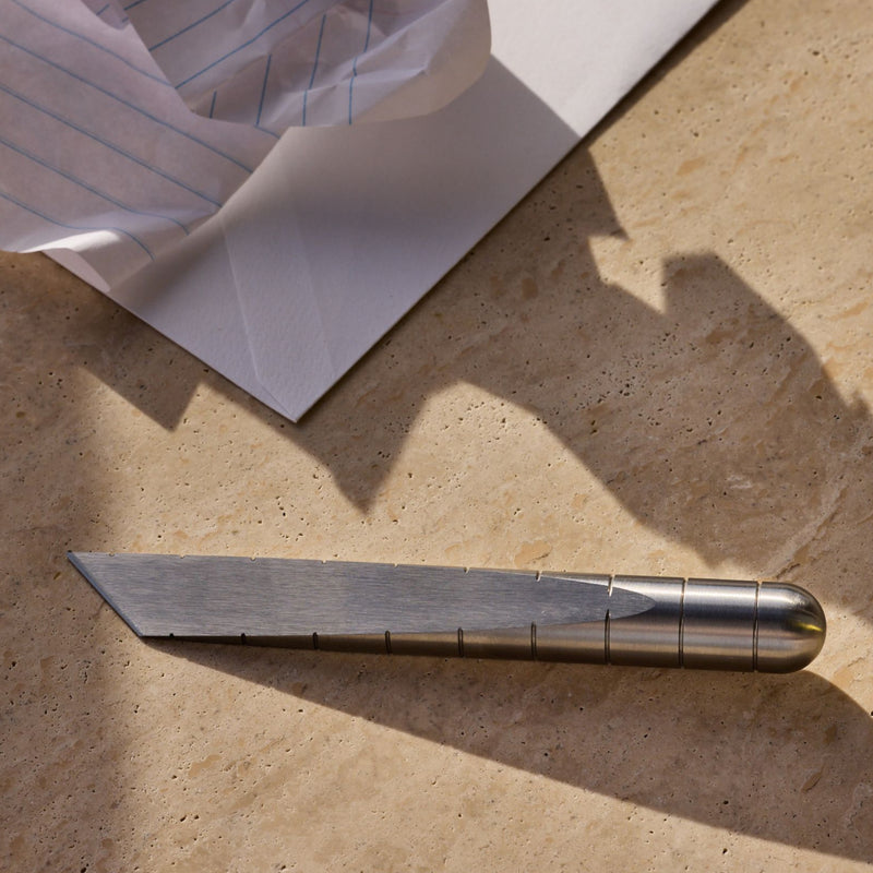 Desk Knife: Stainless Steel - Wms&Co.