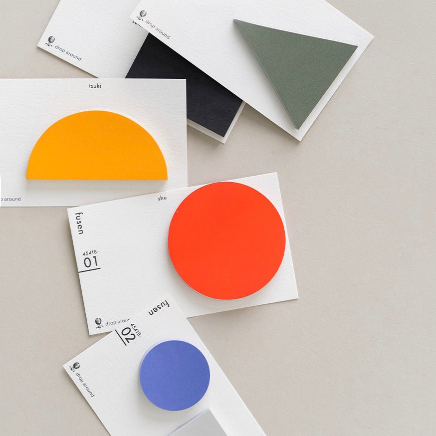 Classiky Drop Around Fusen Geometric Sticky Notes – Wms&Co.