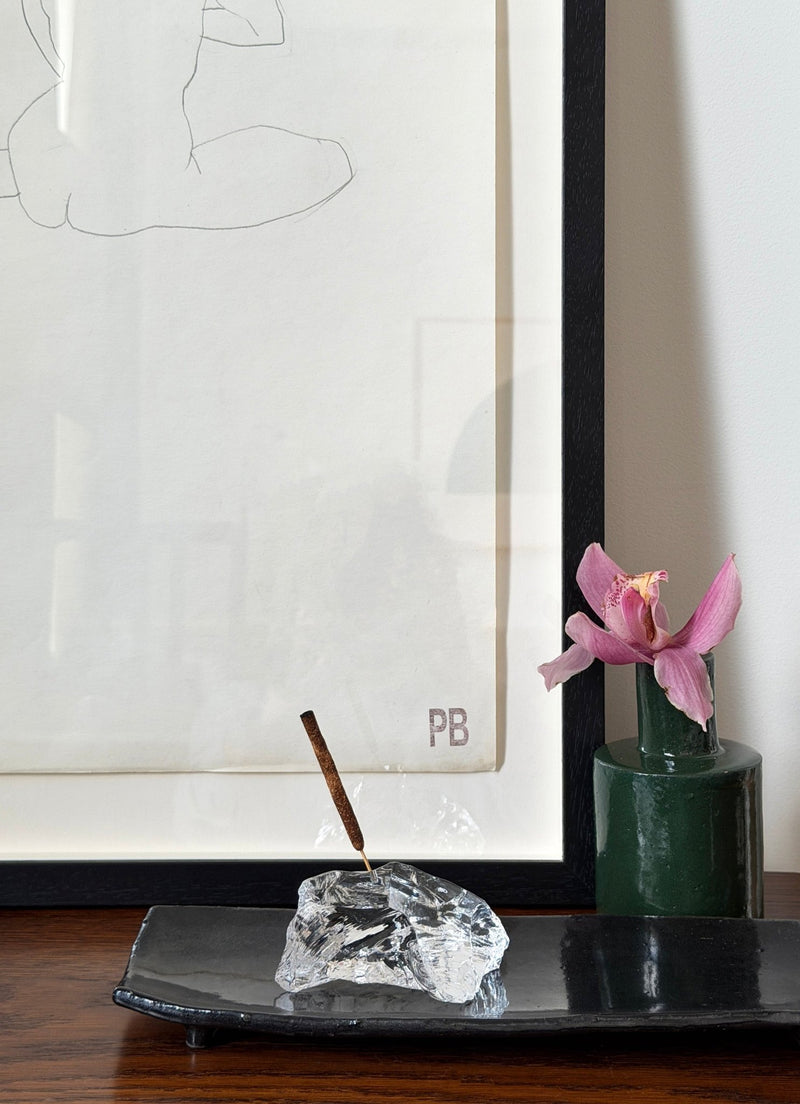 Japanese Glass Fragment Incense Burner - Wms&Co.