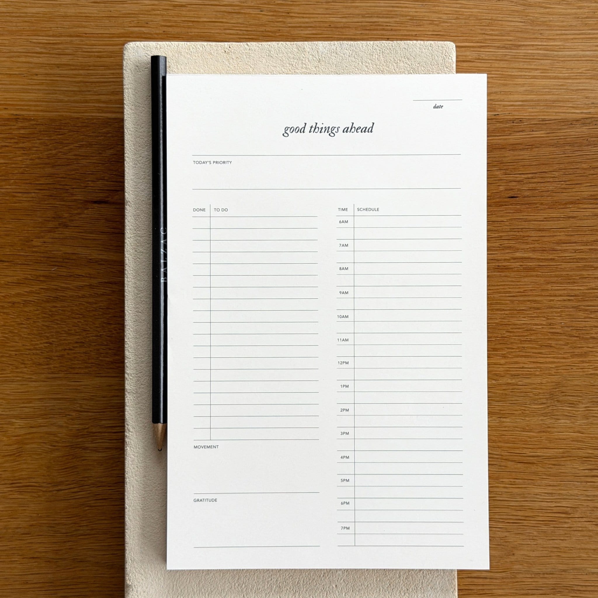 Good Things Ahead Daily Notepad – Wms&Co.