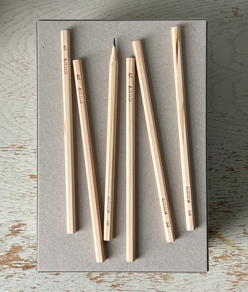 hinoki pencils natural wood pencils