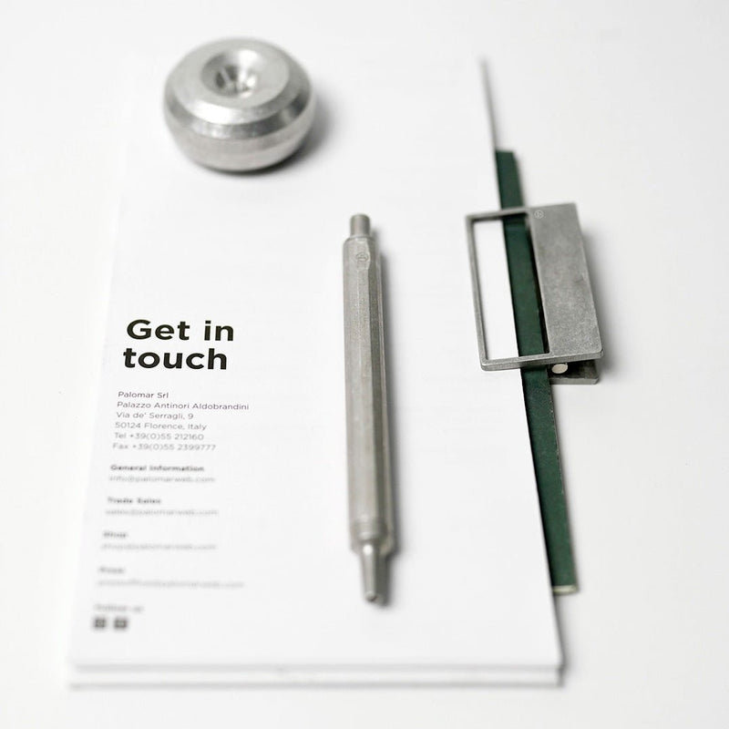 Raw Aluminum Ballpoint Pen - Wms&Co.