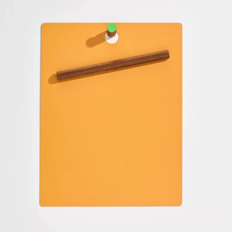 Magnetic Wall Clipboard: Orange/Green - Wms&Co.