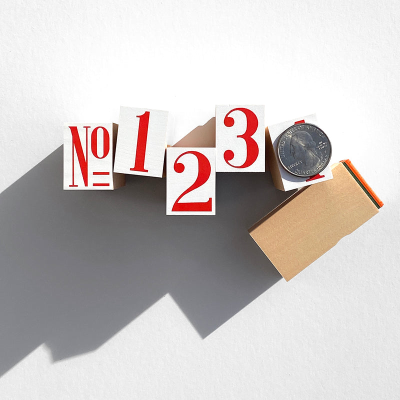 XL Letter & Number Rubber Stamp Sets