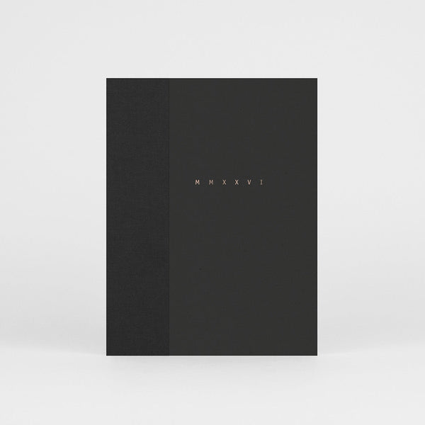 2026 Klasyk Hardcover Planner: Black - Wms&Co.
