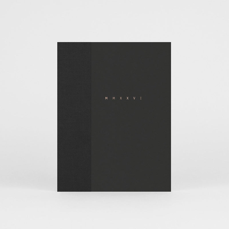 2026 Klasyk Hardcover Planner: Black - Wms&Co.