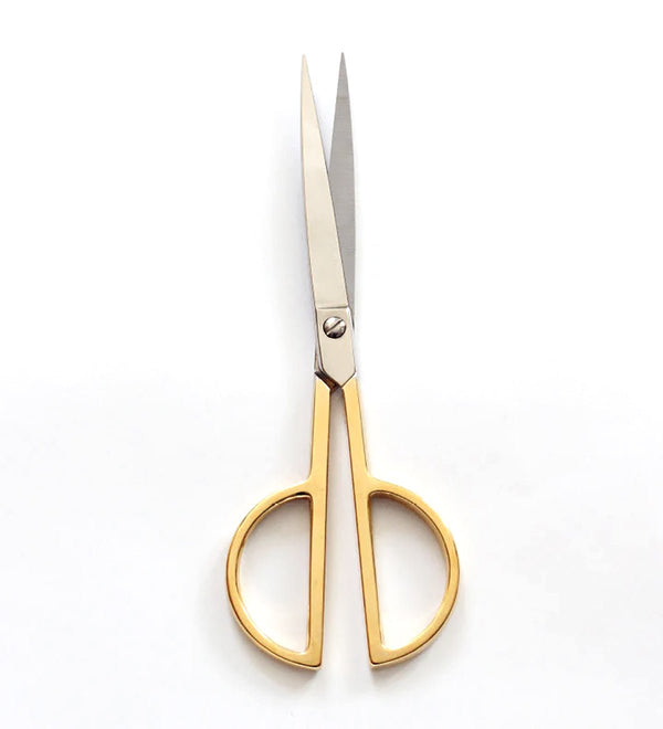 Modernist Gold Scissors - Wms&Co.