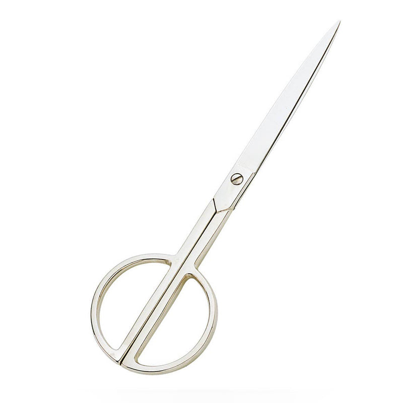 Modernist Nickel Scissors: 2 sizes