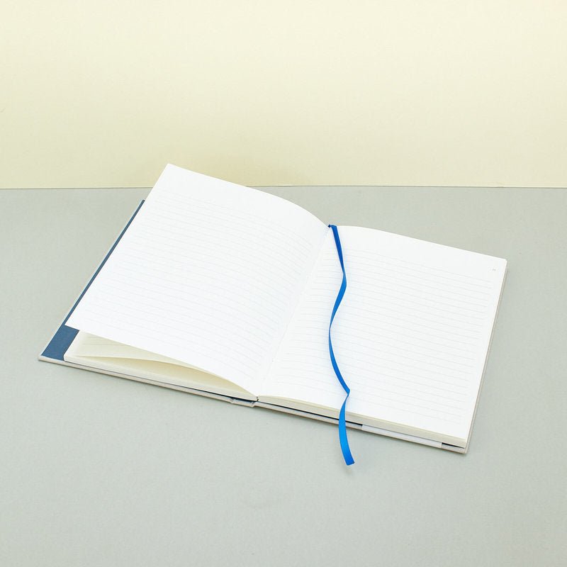 Hand - painted Clothbound Notebooks: Linear - Wms&Co.