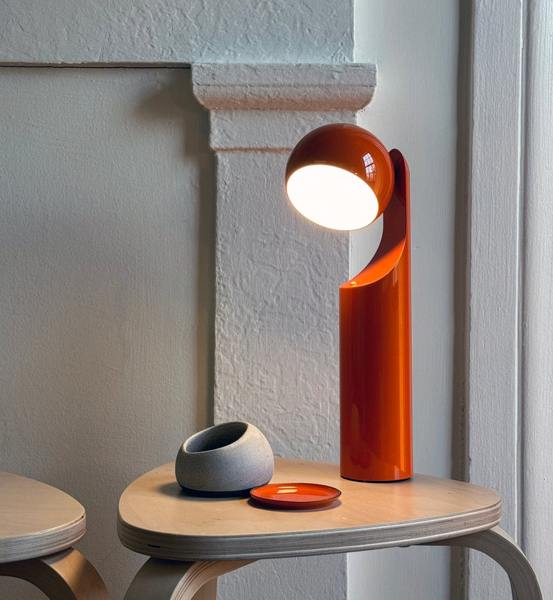 Mono Portable Lamp: Tangerine - Wms&Co.