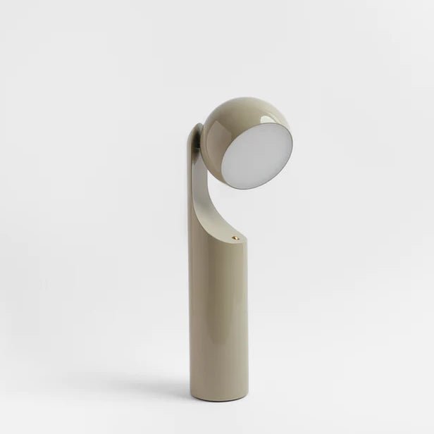 Mono Portable Lamp: Beige - Wms&Co.