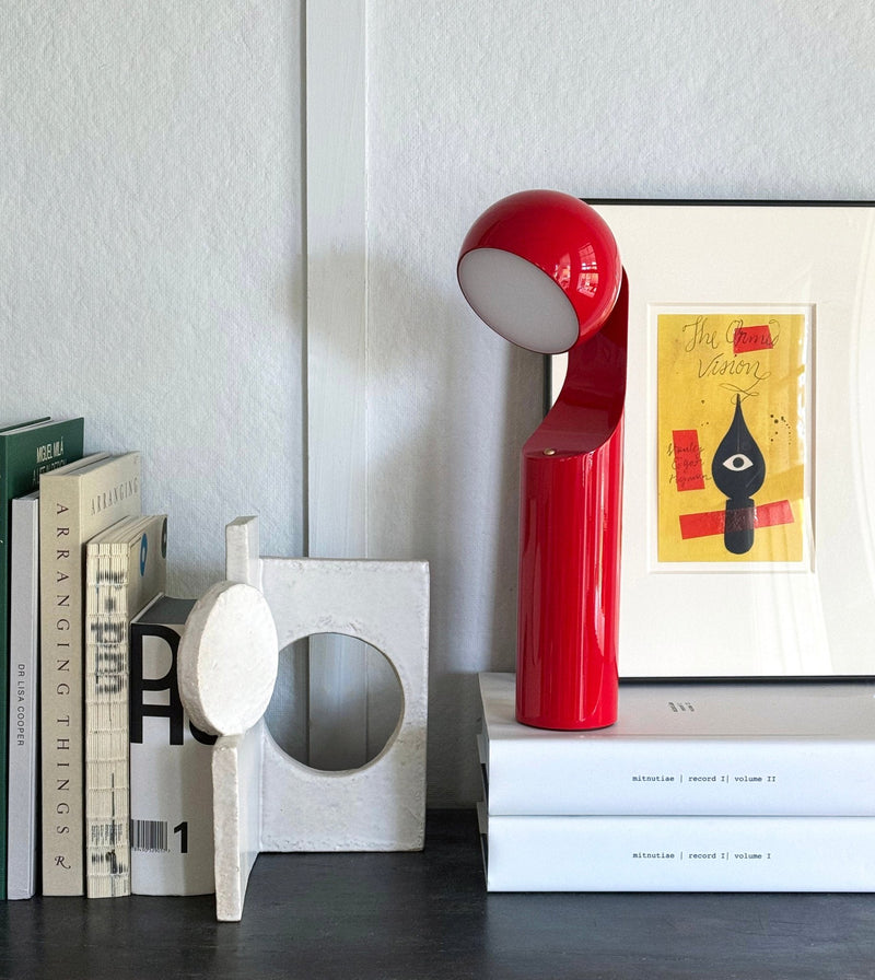 Mono Portable Lamp: Red - Wms&Co.