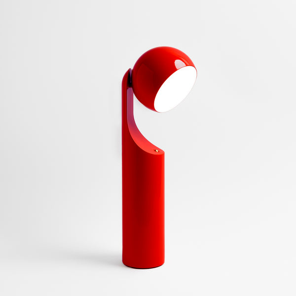 Mono Portable Lamp: Red