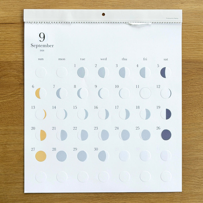 Moon Calendar Michiru 2026 – Wms&Co.