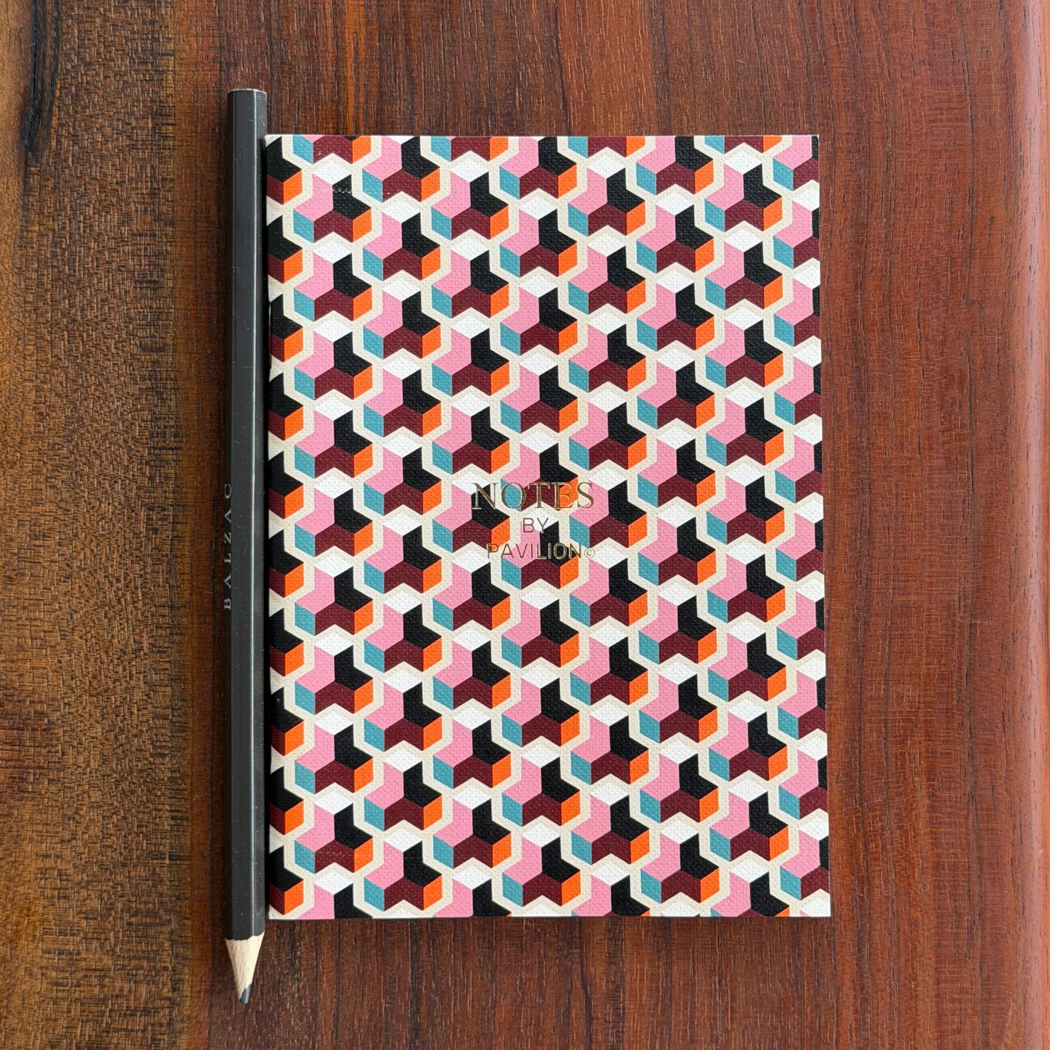 Geometric A6 Notes Jotter by Pavilion | Pocket Notebook – Wms&Co.
