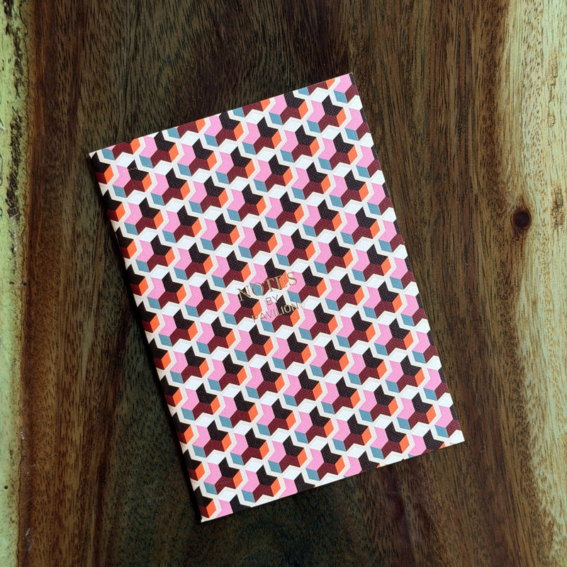 Geometric A6 Notes Jotter by Pavilion | Pocket Notebook – Wms&Co.