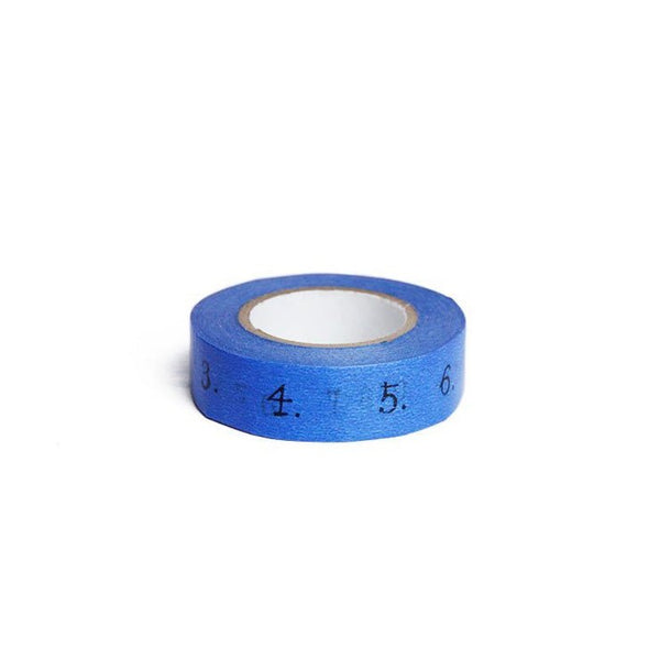 Japanese Numeral Washi Tapes - Wms&Co.