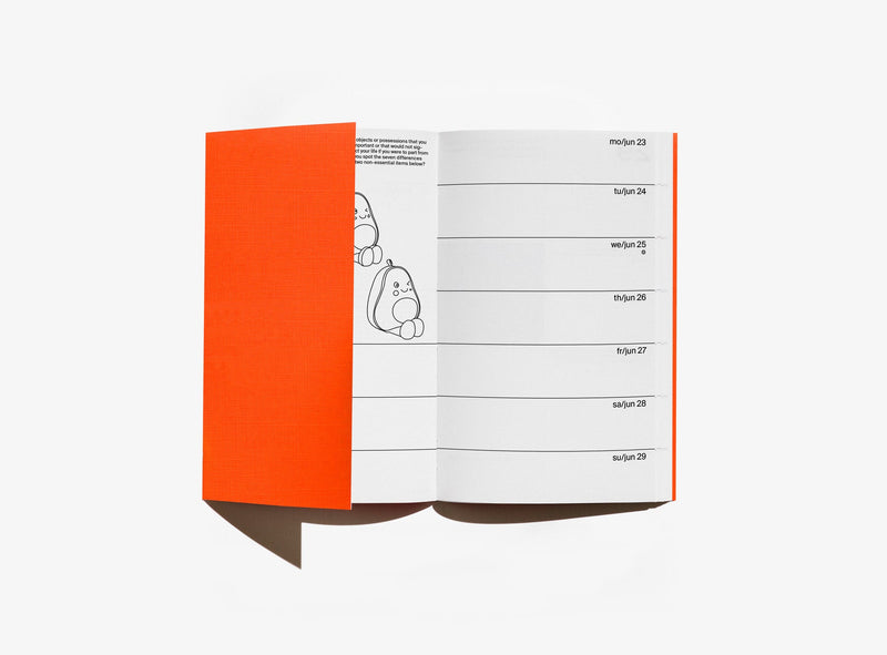 Sekt 2025 Planner: Mandarin (pre - order) - Wms&Co.