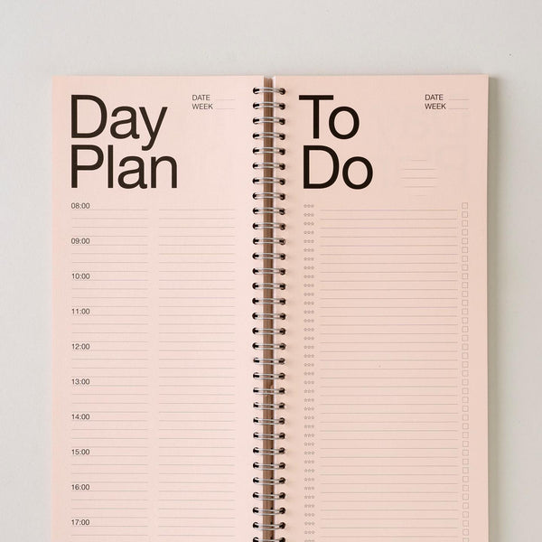 Things To Do Planner: Pale Neutrals
