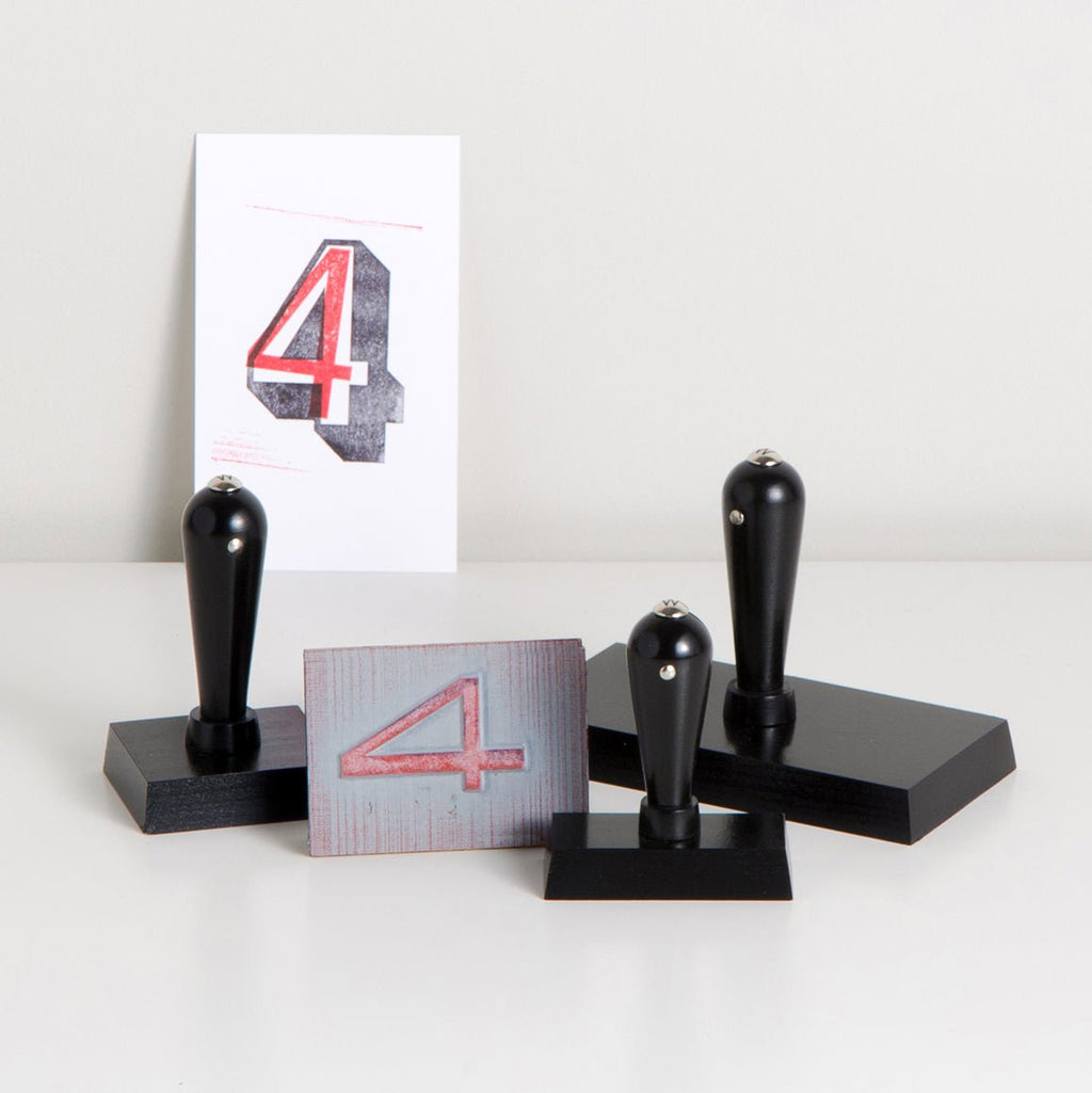 Custom Rubber Stamp Gloss Wood