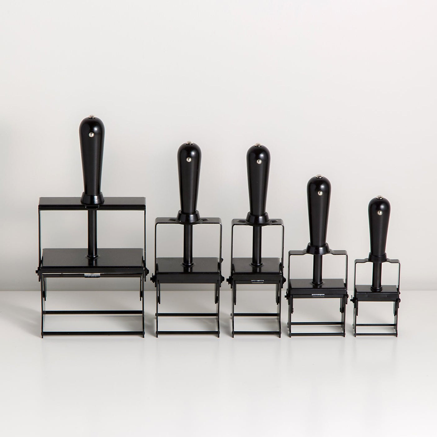 Self-Inking Custom Rubber Stamp: Nickel+Black personalized