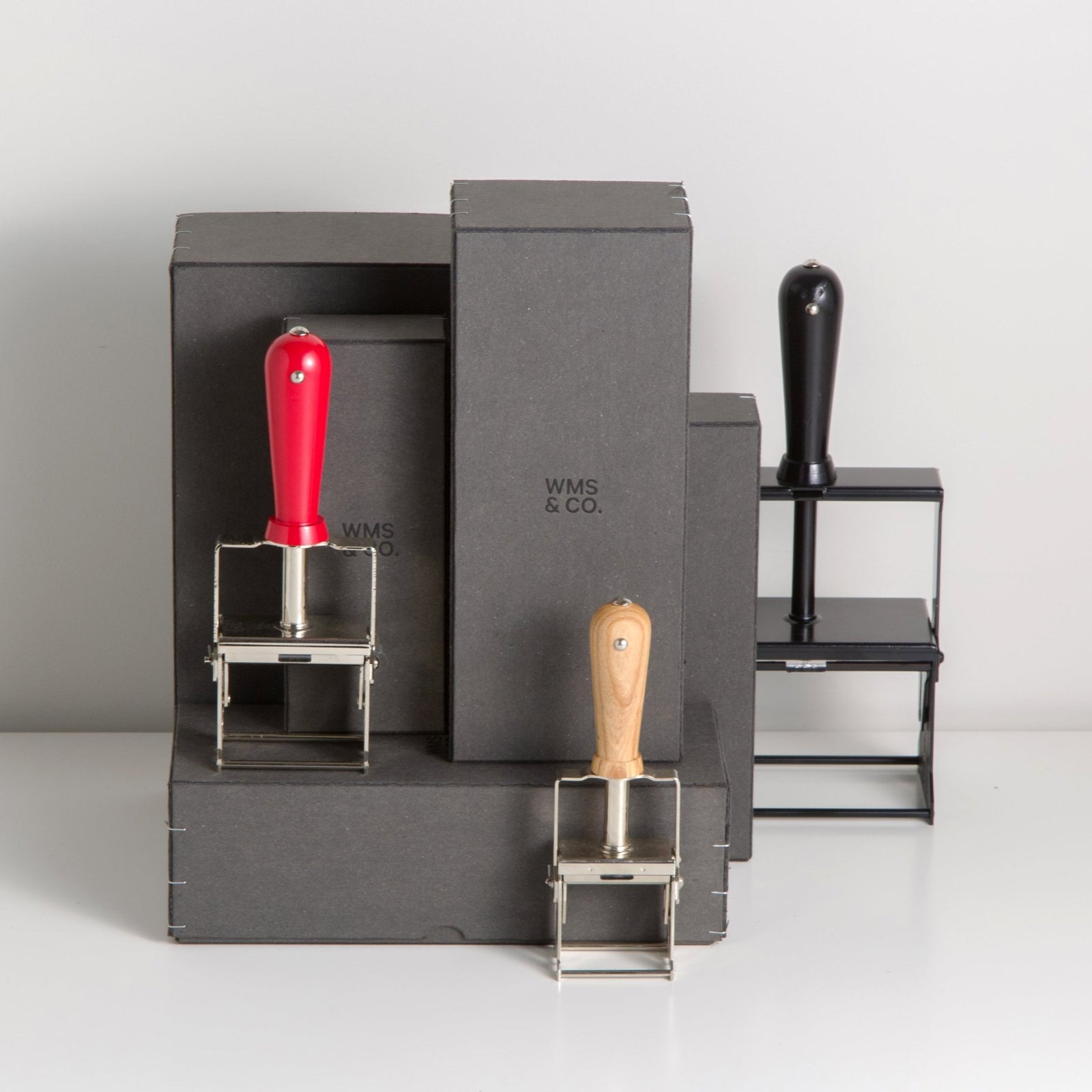 Self-Inking Custom Rubber Stamp: Nickel+Black personalized