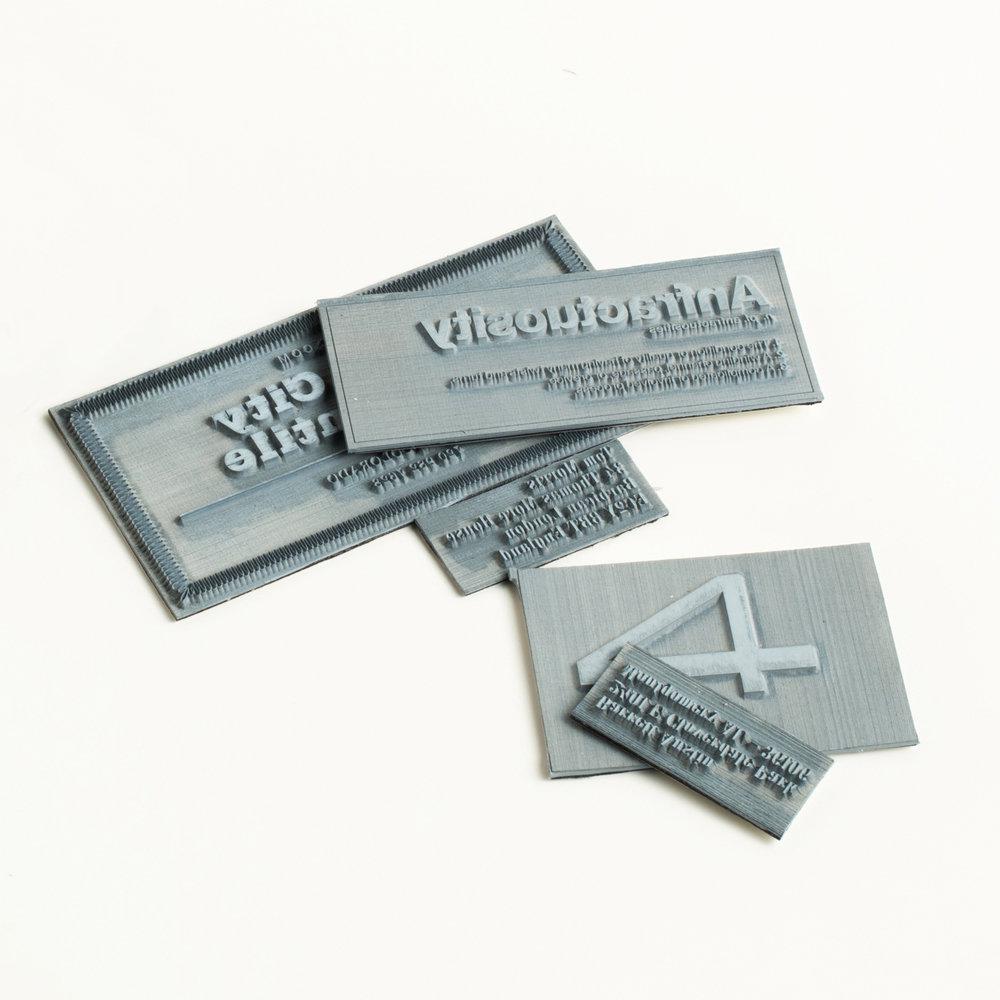 Rubber Stamp Imprint only