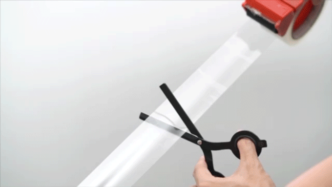 Black Dual Scissors and Stand