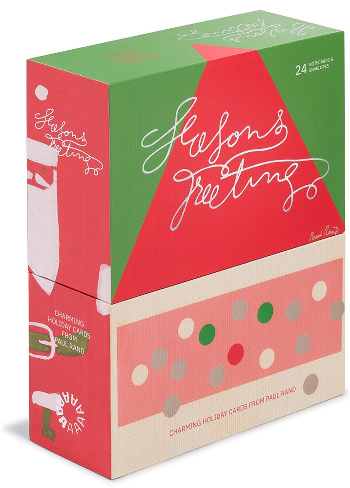 Season's Greetings Holiday Cards by Paul Rand - Wms&Co.