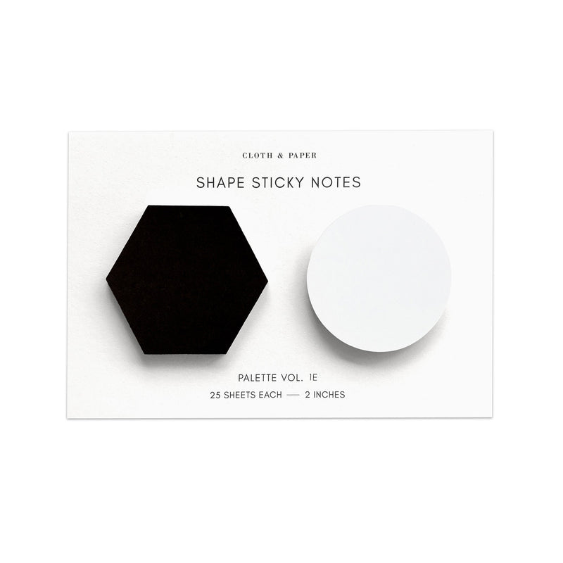 Sticky Notes Triangular Shape Shape Sticky Notes by Cloth & Paper | Minimalist Sets – Wms&Co.