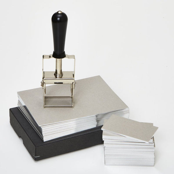 Self - Inking Custom Rubber Stamp: Nickel+Black - Wms&Co.