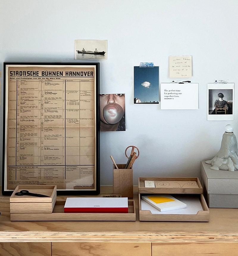 Modular Oak Desk Box - Wms&Co.