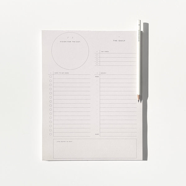 Vision for the Day Notepad - Wms&Co.