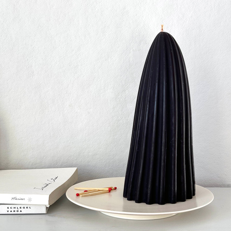 Tusk Beeswax Candles: Tall