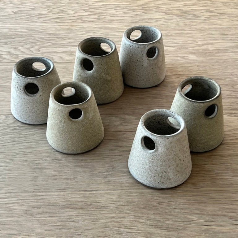 Julia Finlayson Ceramic Votive Holders - Wms&Co.