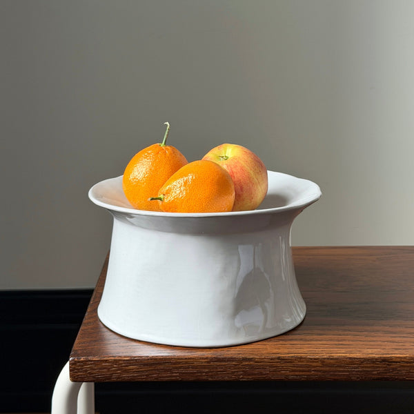 La Mére Ceramic Pedestal: Whites - Wms&Co.