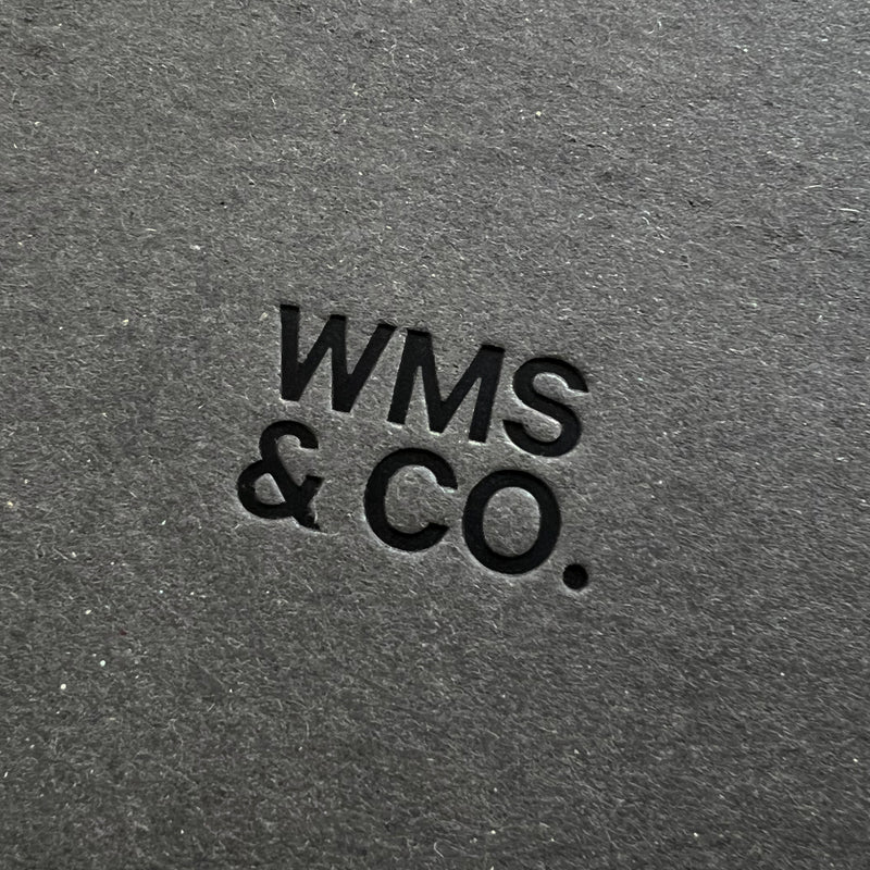 Wms&Co. Brutalist Storage Boxes: Black