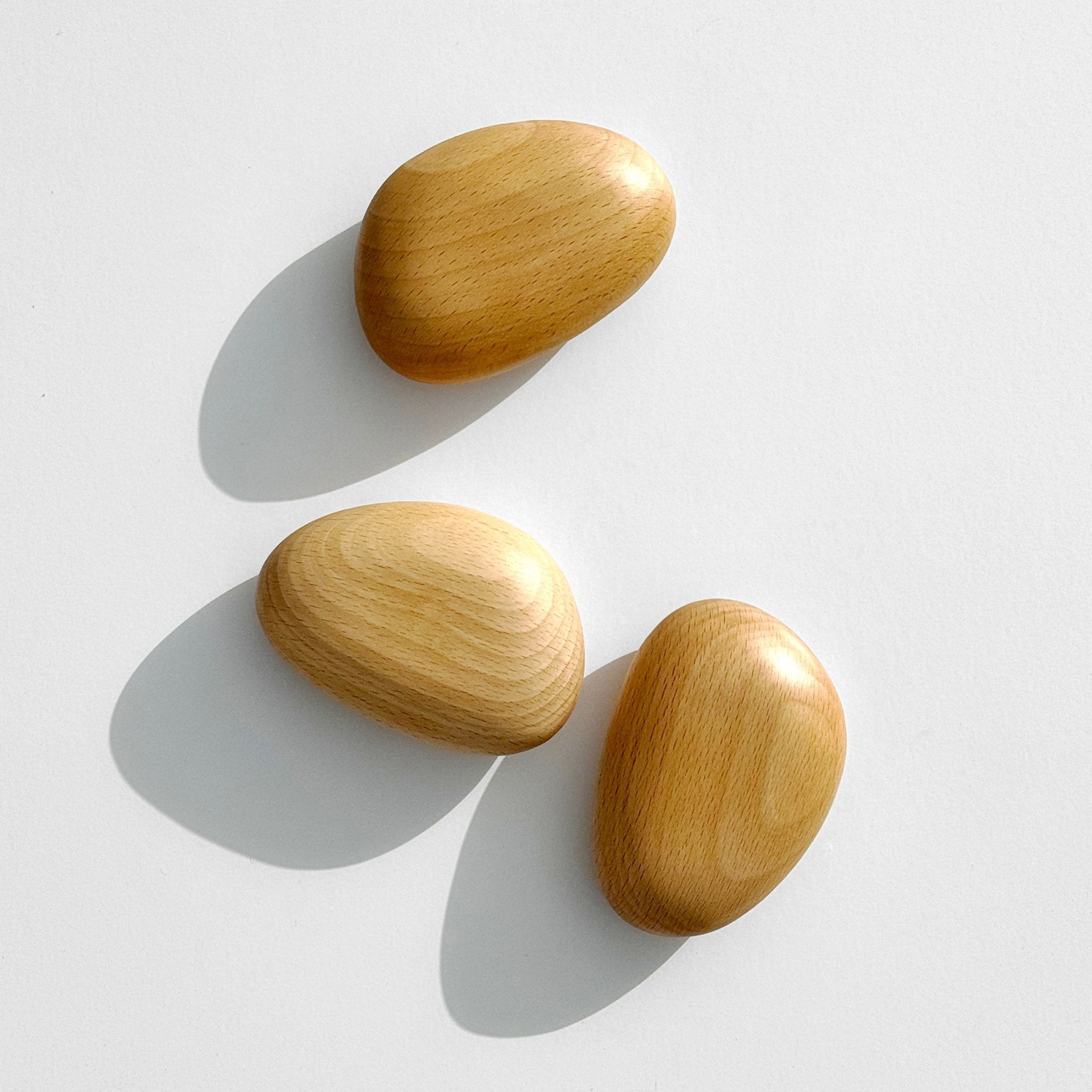 Stone Paperweights Wood River Stone Paperweight | Japanese Minimalism, Beech – Wms&Co.