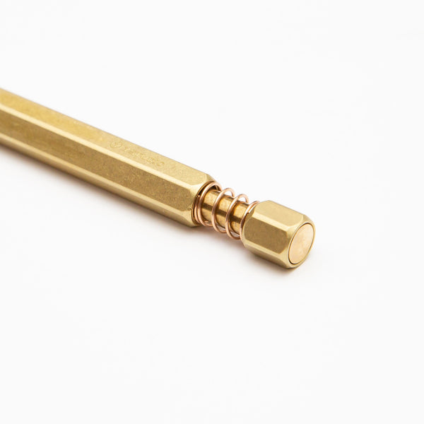 Ystudio Brass Spring Ballpoint Pen - Wms&Co.