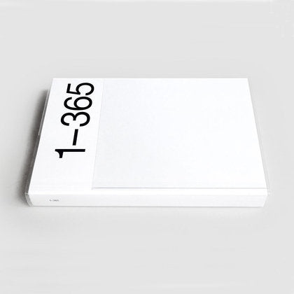 365 Journal Planner with Pocket, Milk White