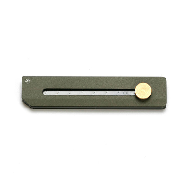 Utility Knife - Green/Bronze