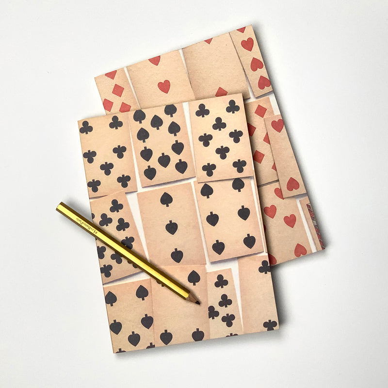 Ephemera Notebook Sets: Vintage Playing Cards