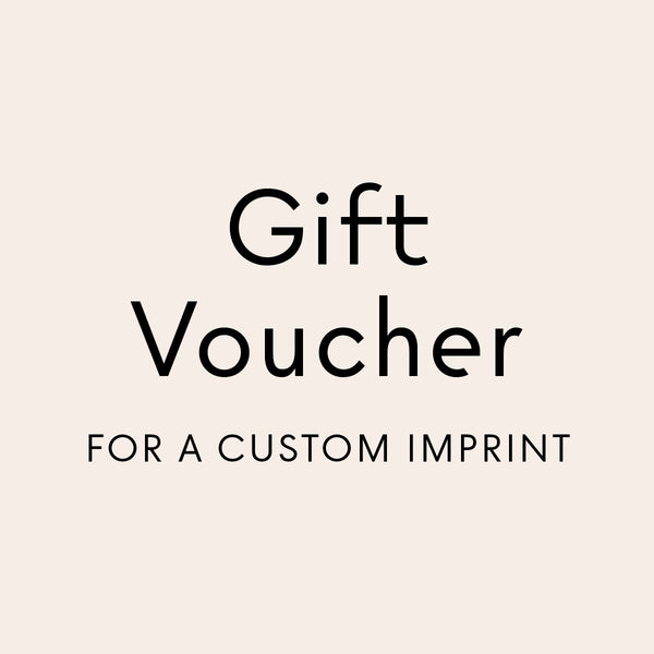 Gift Voucher for Custom imprint